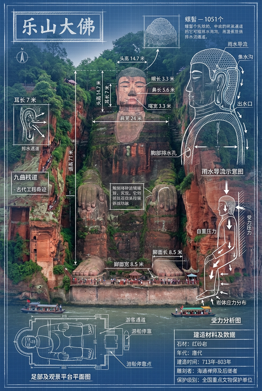 地标注释图