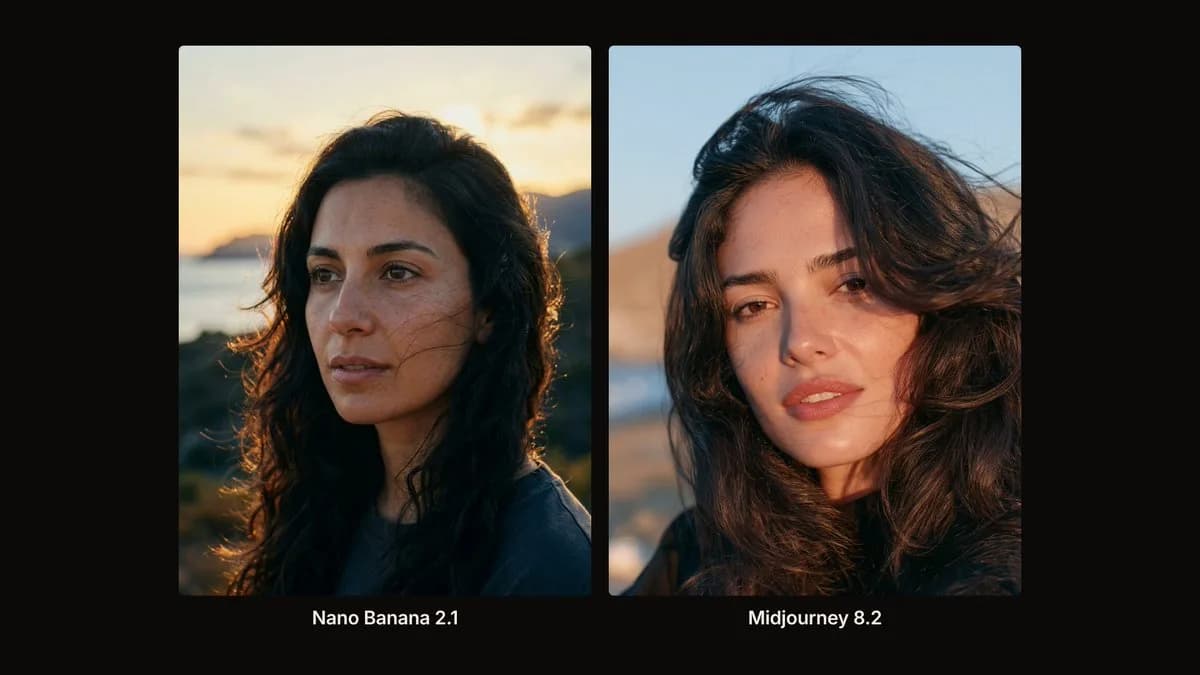 夕暮れの光の女性ポートレート
